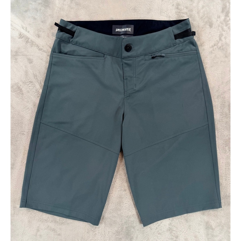 Specialized Mens Trail MTB Cycling Shorts 13" Inseam Dark Teal Gray Size 30